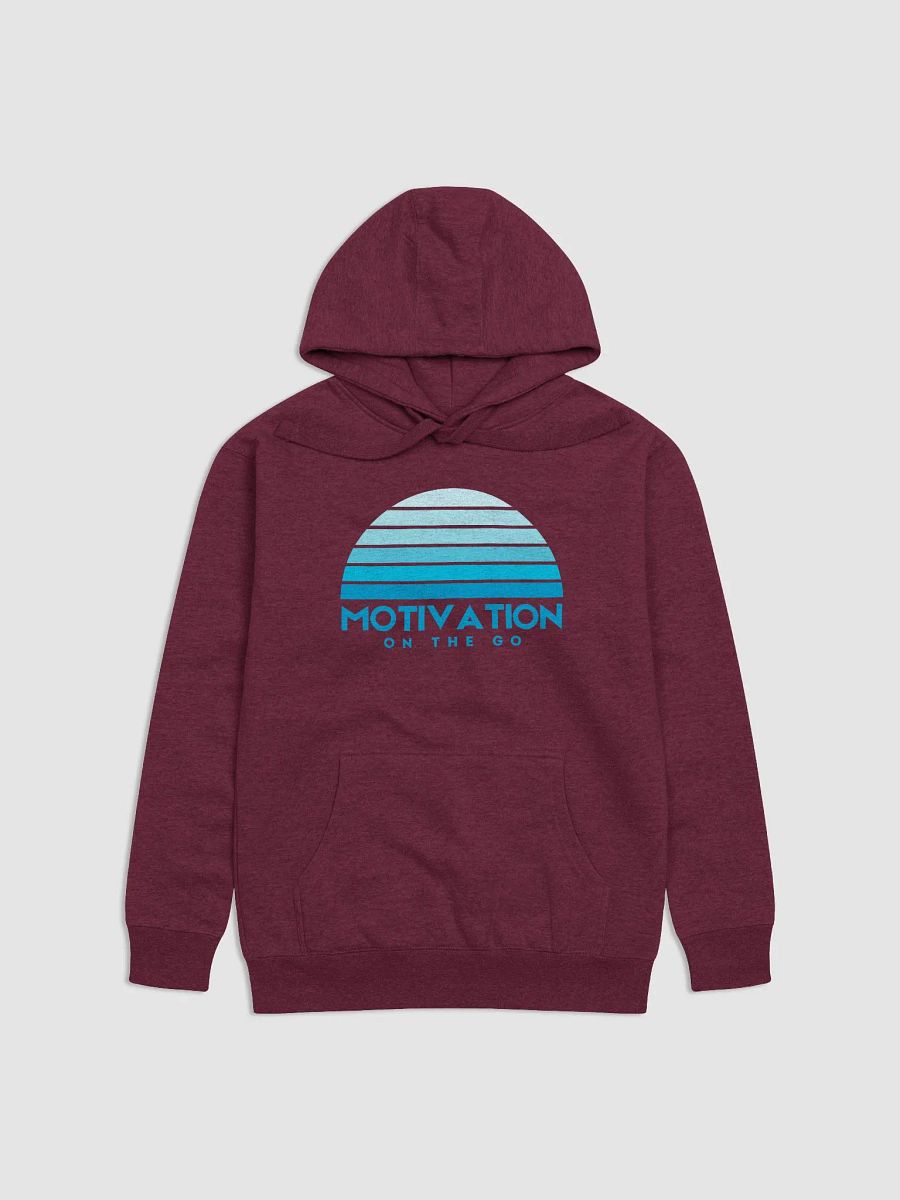 Motivation To Go - Ocean Wave Premium Unisex Hoodie product image (6)
