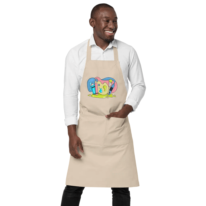 Artistic Expression Organic Cotton Apron product image (1)