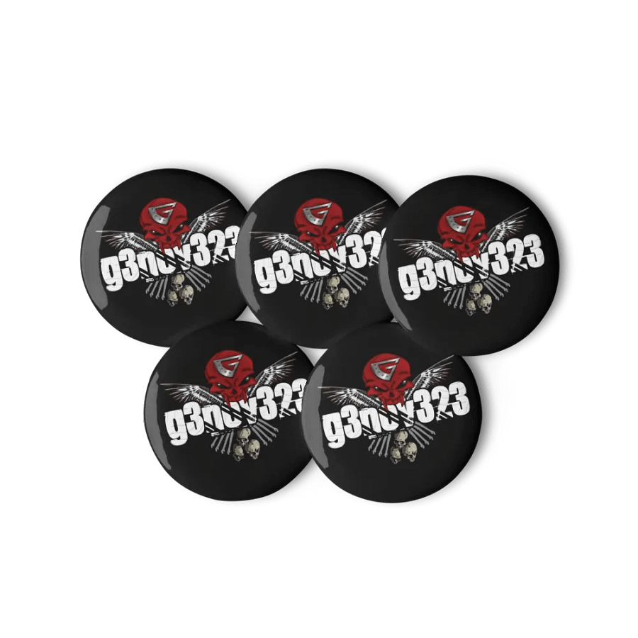 Skull Winged Pin Set product image (1)