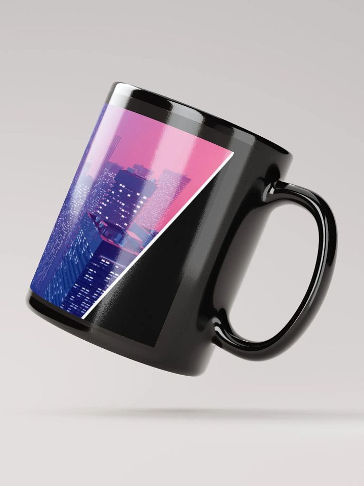 Neon Megacitygamer Skyline Mug product image (2)