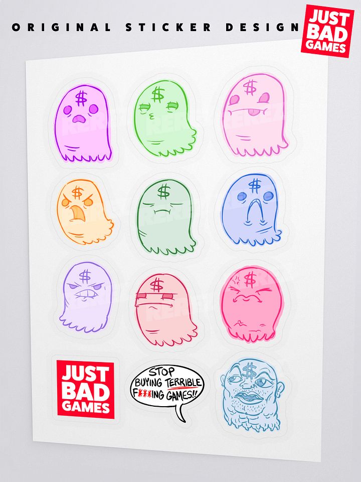 Money Ghost Stickers Collection 1 product image (1)