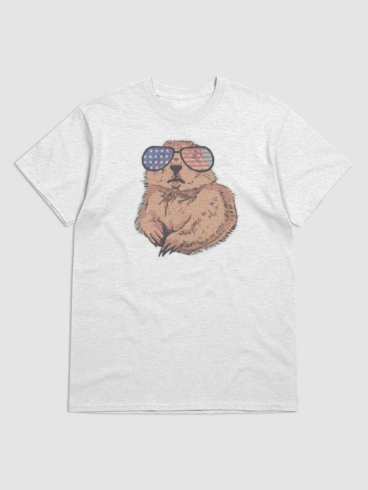 Patriotic Vibes Heavyweight T-shirt product image (1)