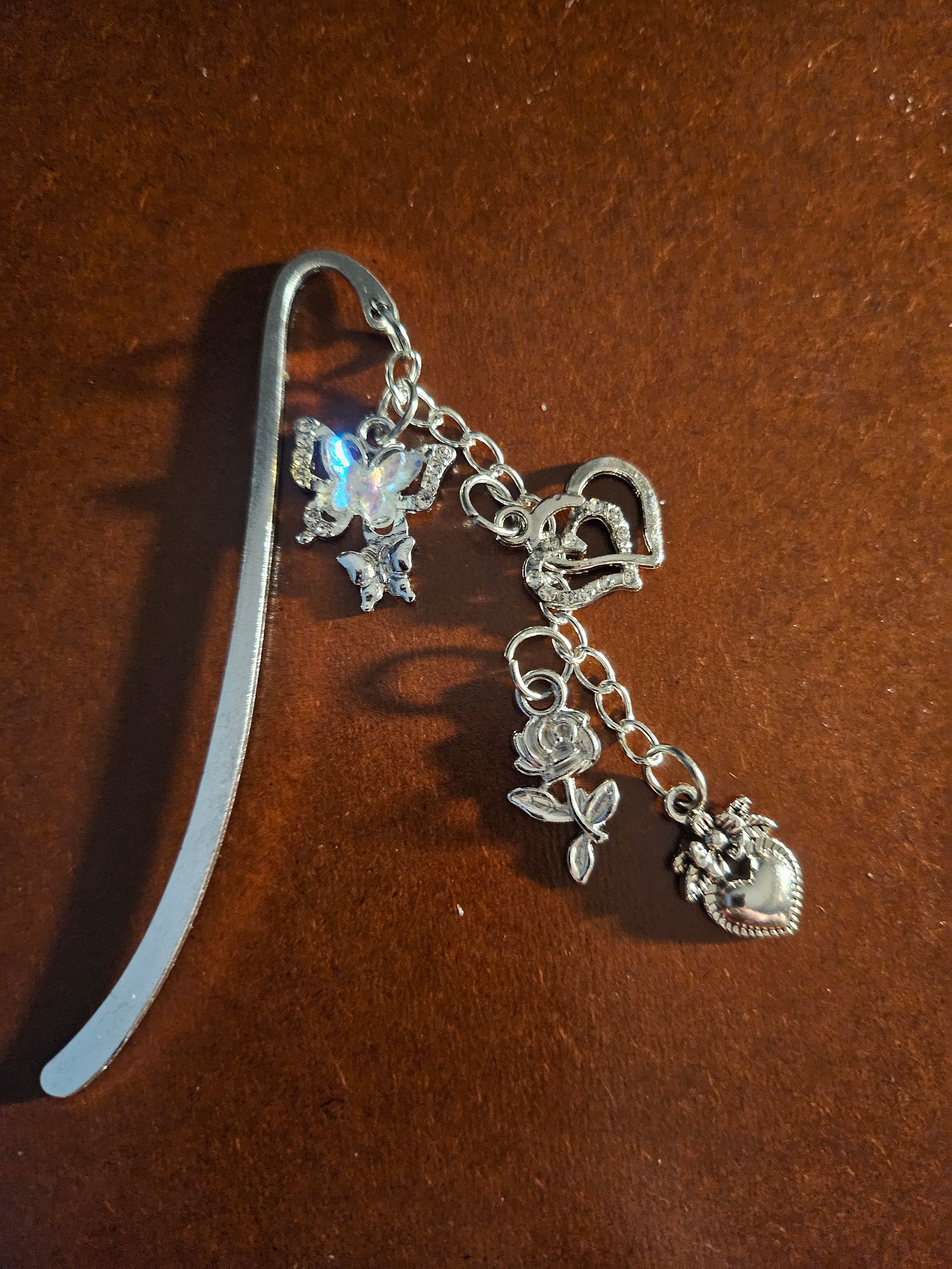 Handmade Metal Hook Charm Bookmark product image (2)