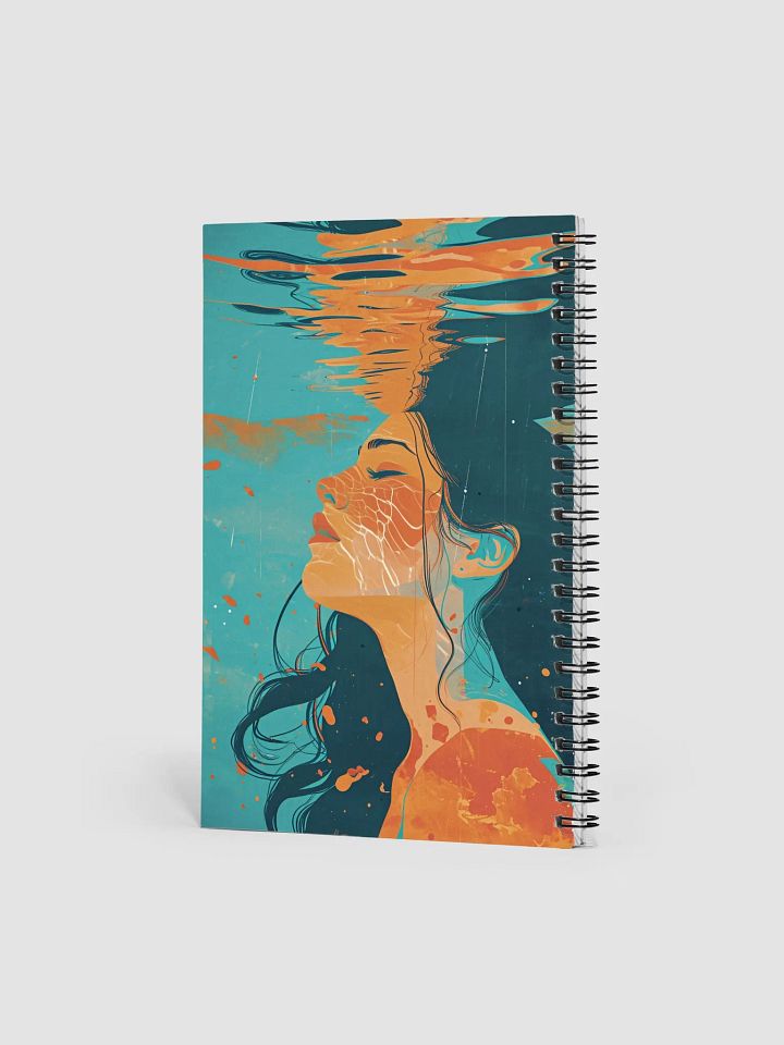 Aqua Reverie Spiral Notebook product image (2)