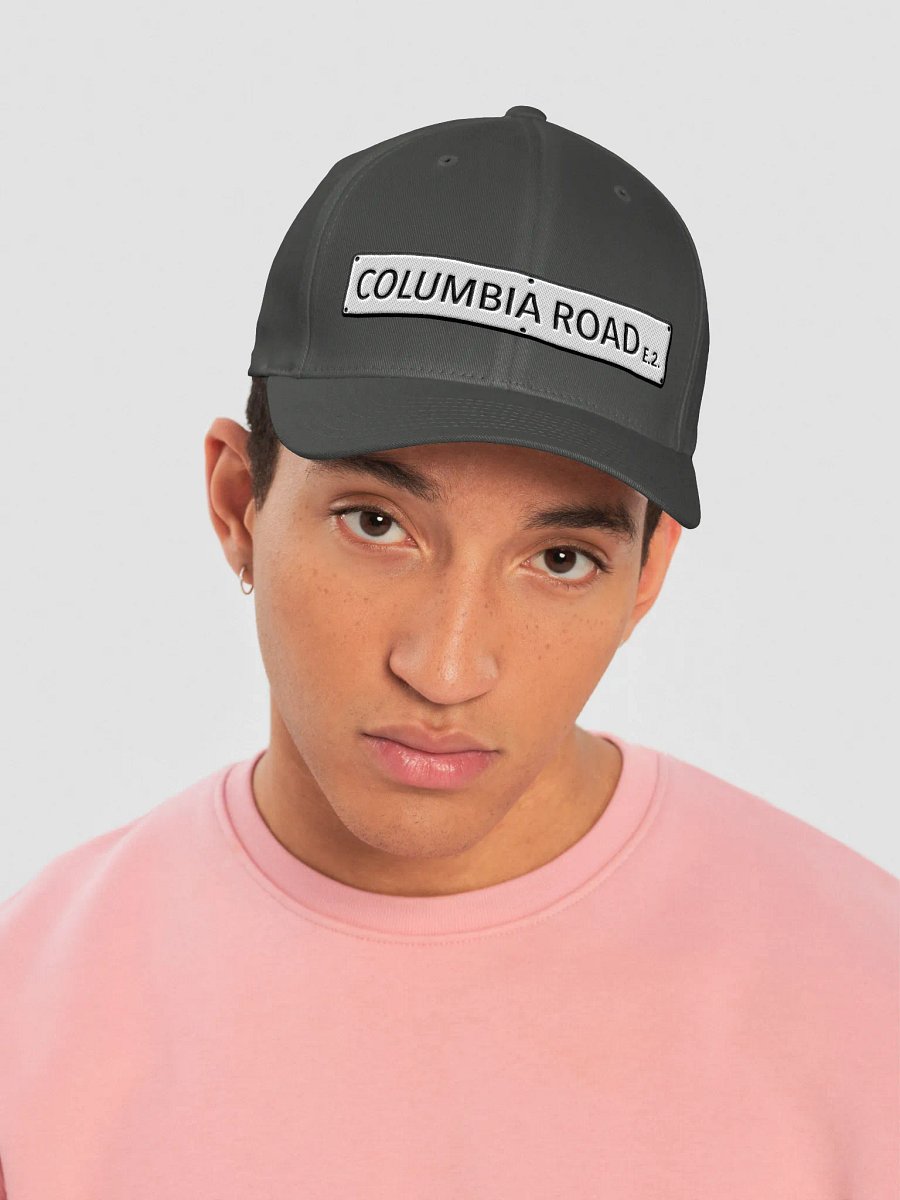 Columbia Road E.2. Street Sign Flexfit Cap (Grey) product image (5)