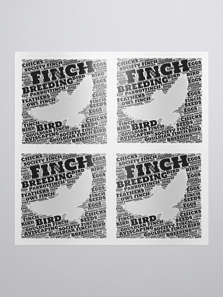 Finch Breeding stickers product image (1)