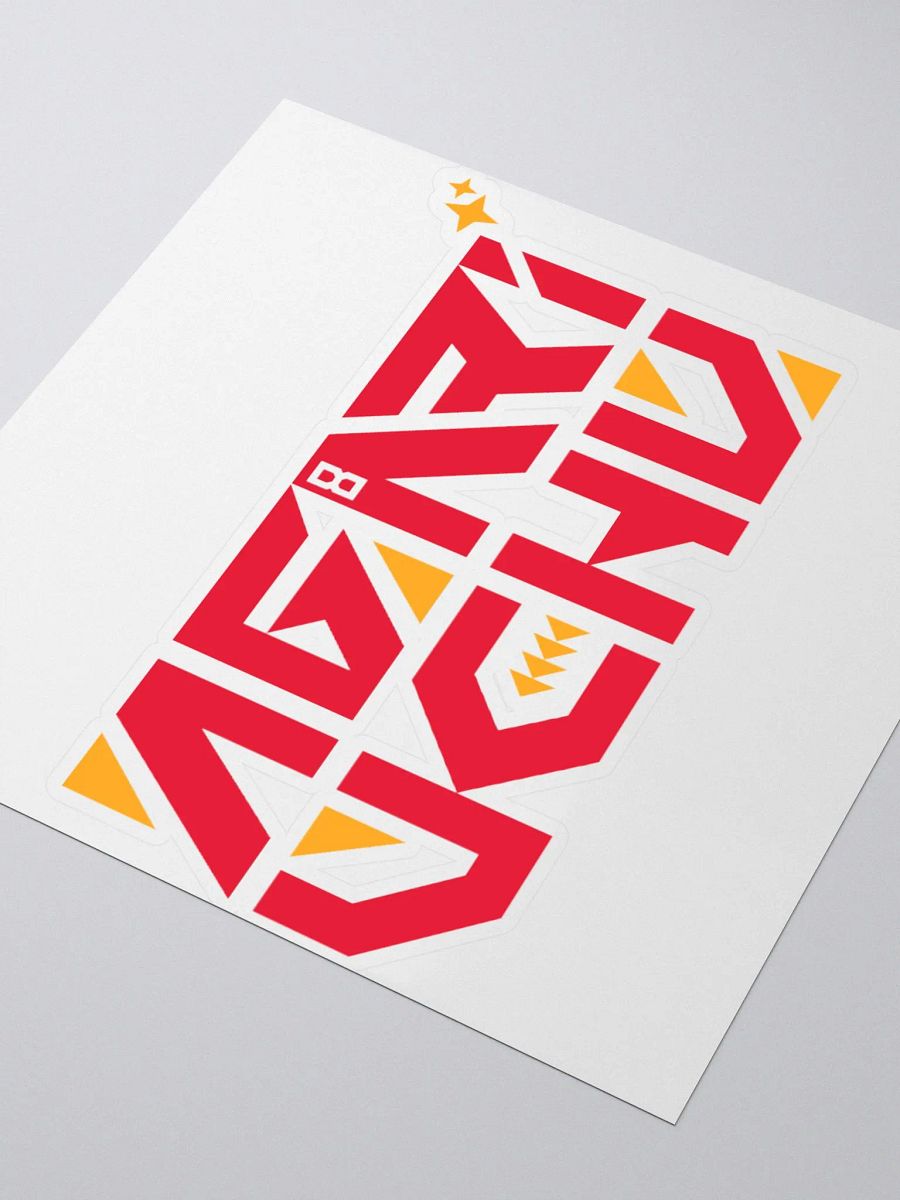 Agari Uchu Logo Sticker product image (7)