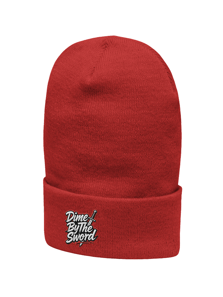 DBTS Cuffed Beanie - Sword x Sword Logo (Red) product image (2)