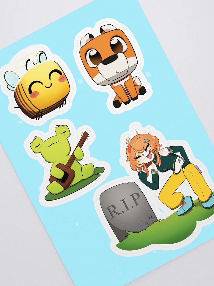 Minecraft Sticker Sheet product image (2)
