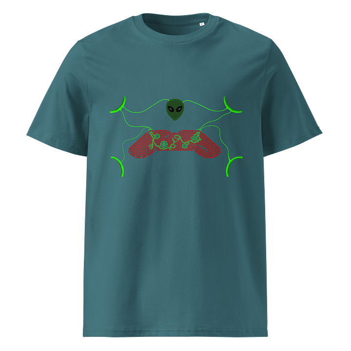 Galactic Gamer Organic T-Shirt product image (1)