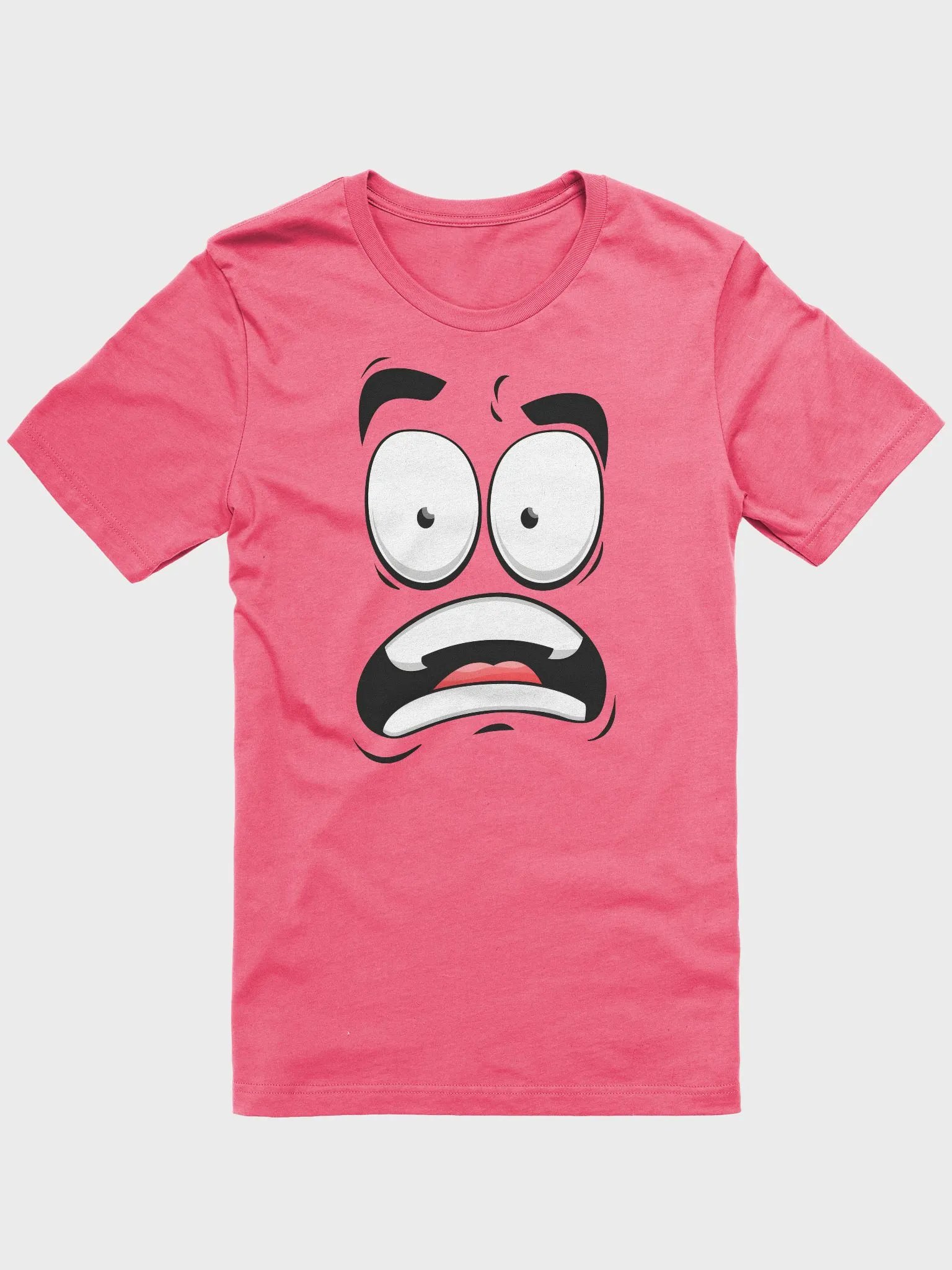 Surprised Cartoon Face T-Shirt product image (1)