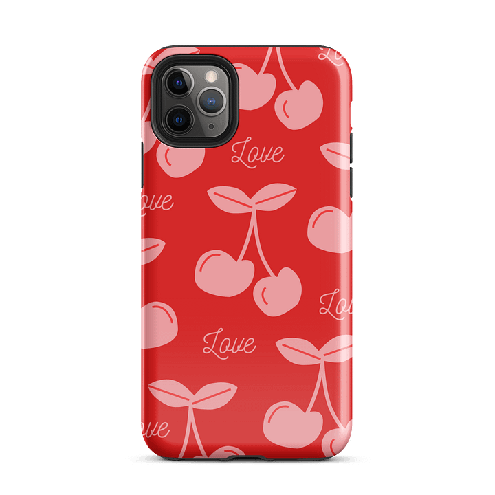 Cherry Love Tough iPhone® Case product image (2)