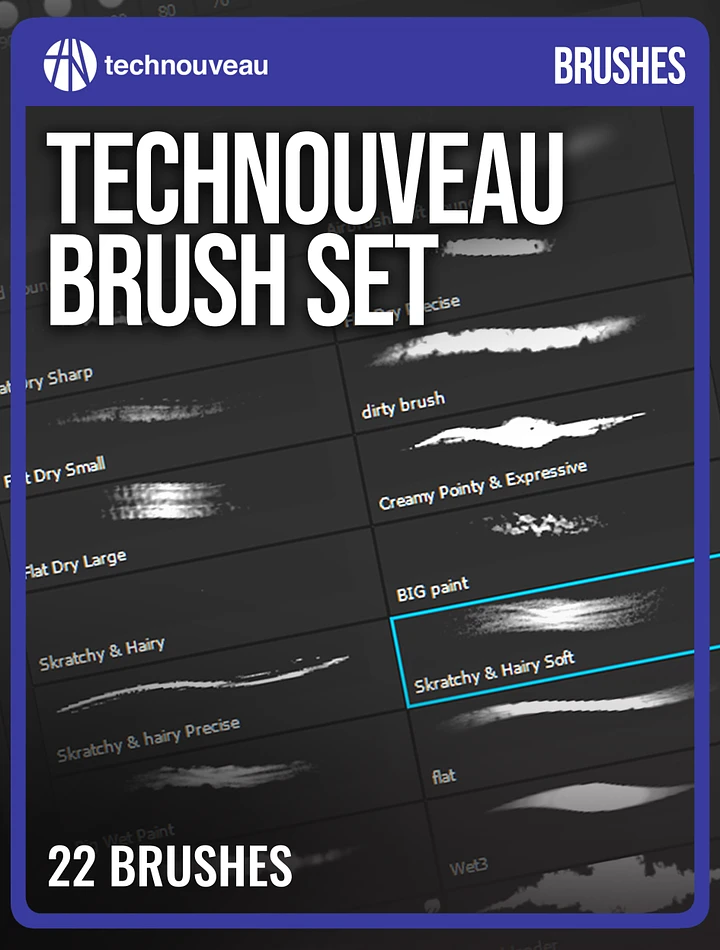 Technouveau - Photoshop Brushes product image (1)