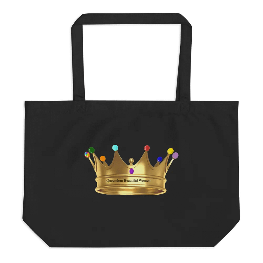Queendom Beautiful Women Crown Tote Bag (TM) product image (1)