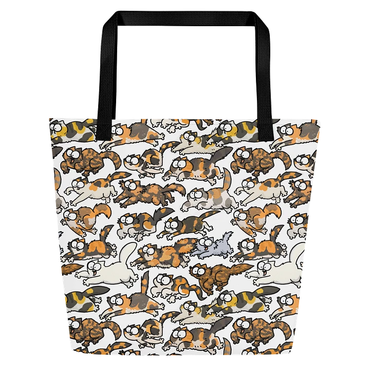 Tortie Cat Tote product image (1)