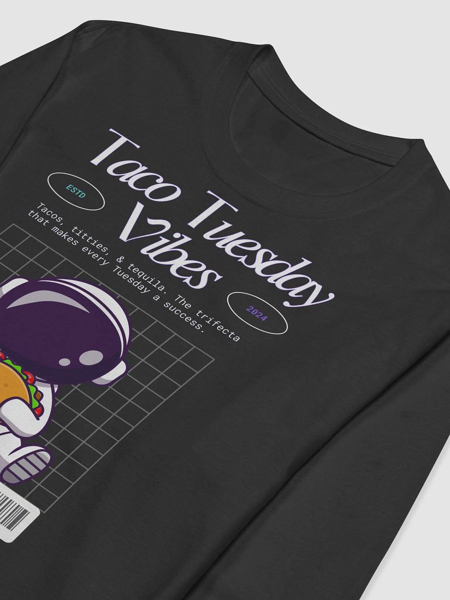 Taco Tuesday Vibes Long Sleeve Shirt product image (3)