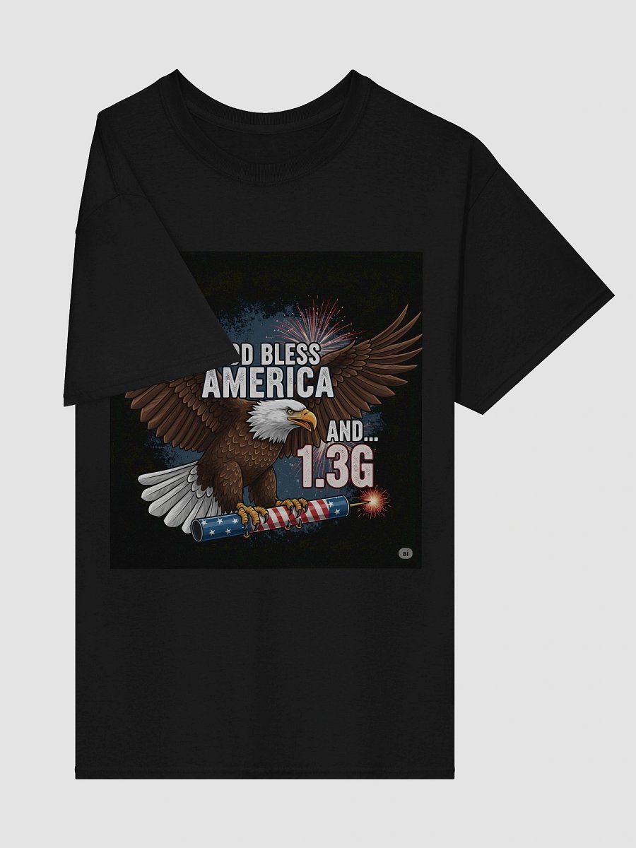 God Bless America and 1.3g Tshirt product image (8)