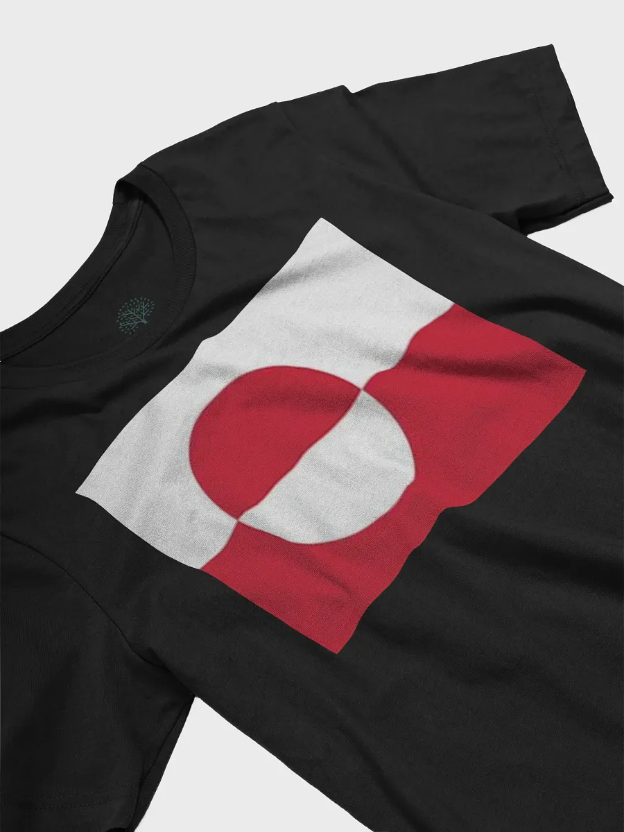 Exclusive Unisex Greenland Flag Graphic Tee by Graphic Grove product image (5)