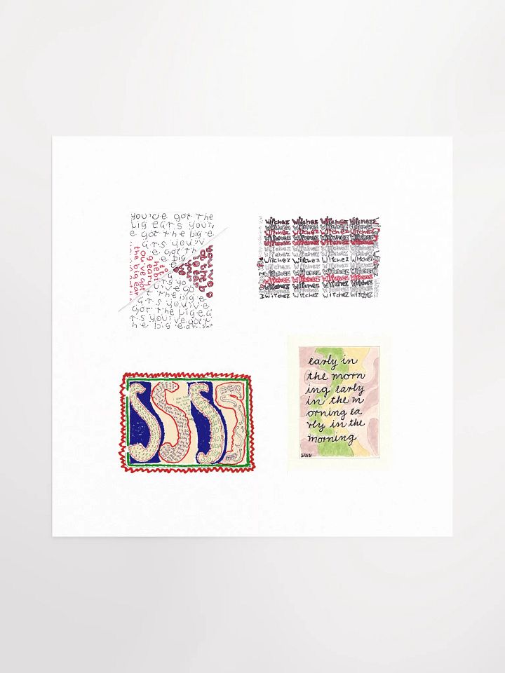 Build Your Own Four Panel Card Art (mixed orientations) product image (1)