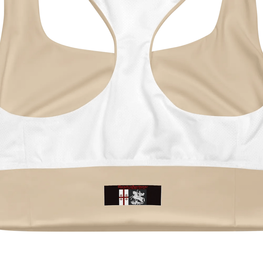 Creme Serenity Longline Sports Bra product image (12)