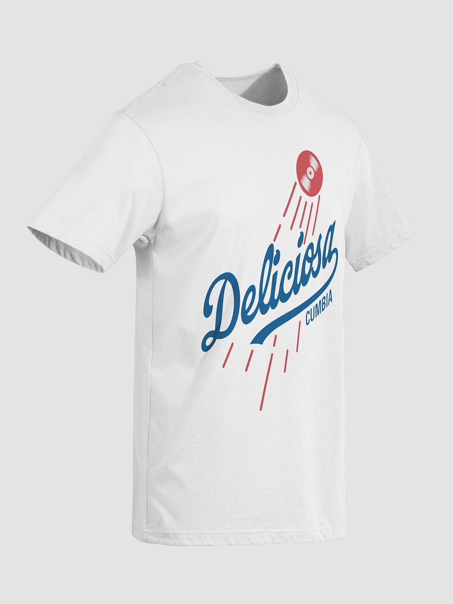 DELICIOSA CUMBIA | WHITE TEE | UNISEX | product image (2)