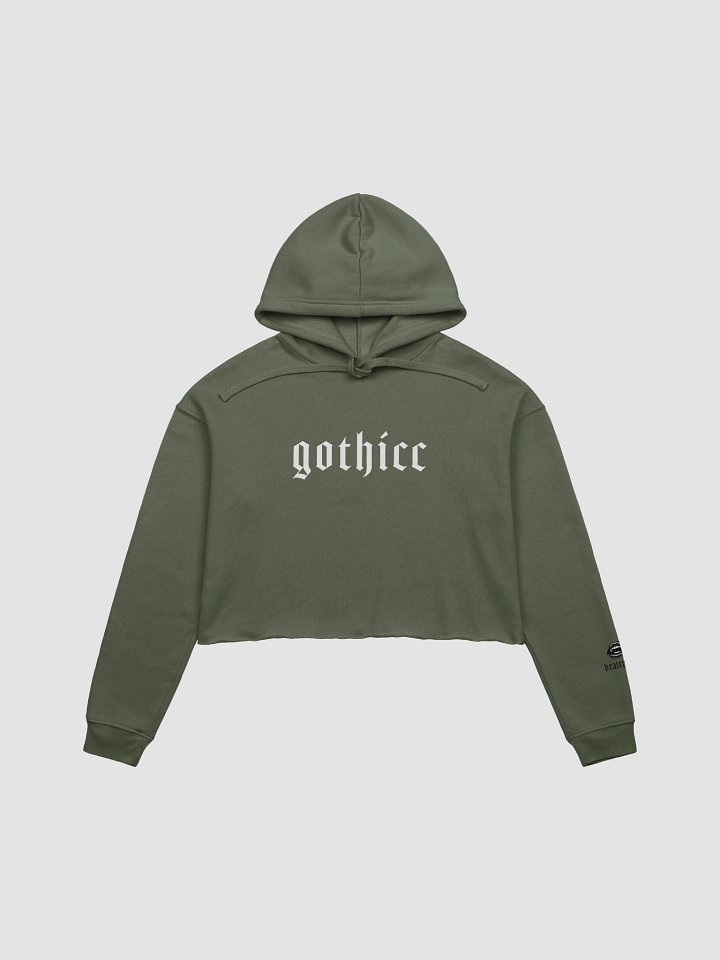 Gothicc Cropped Hoodie product image (4)