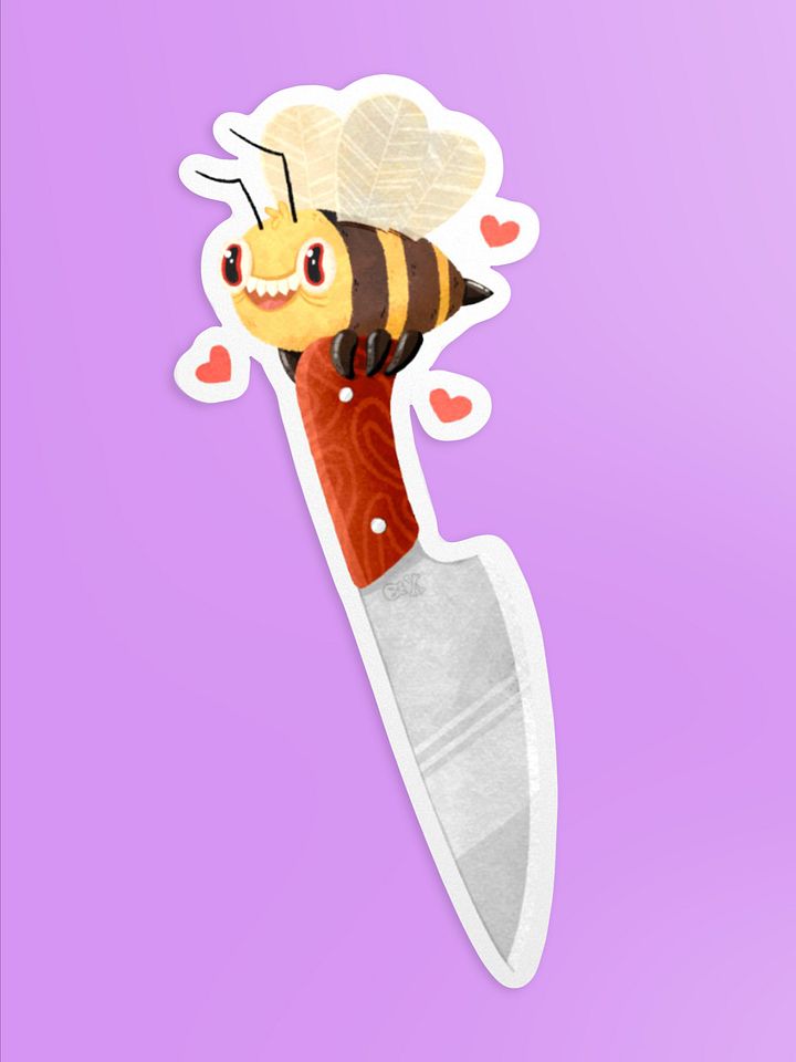 Murder Bee Sticker product image (1)