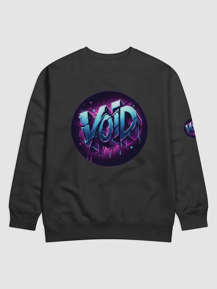 VOID | Minimalist Urban Graffiti Art in Blue & Purple product image (1)