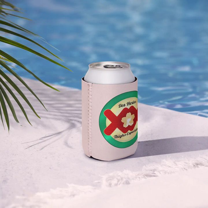 Dos Hexies Can Koozie product image (1)