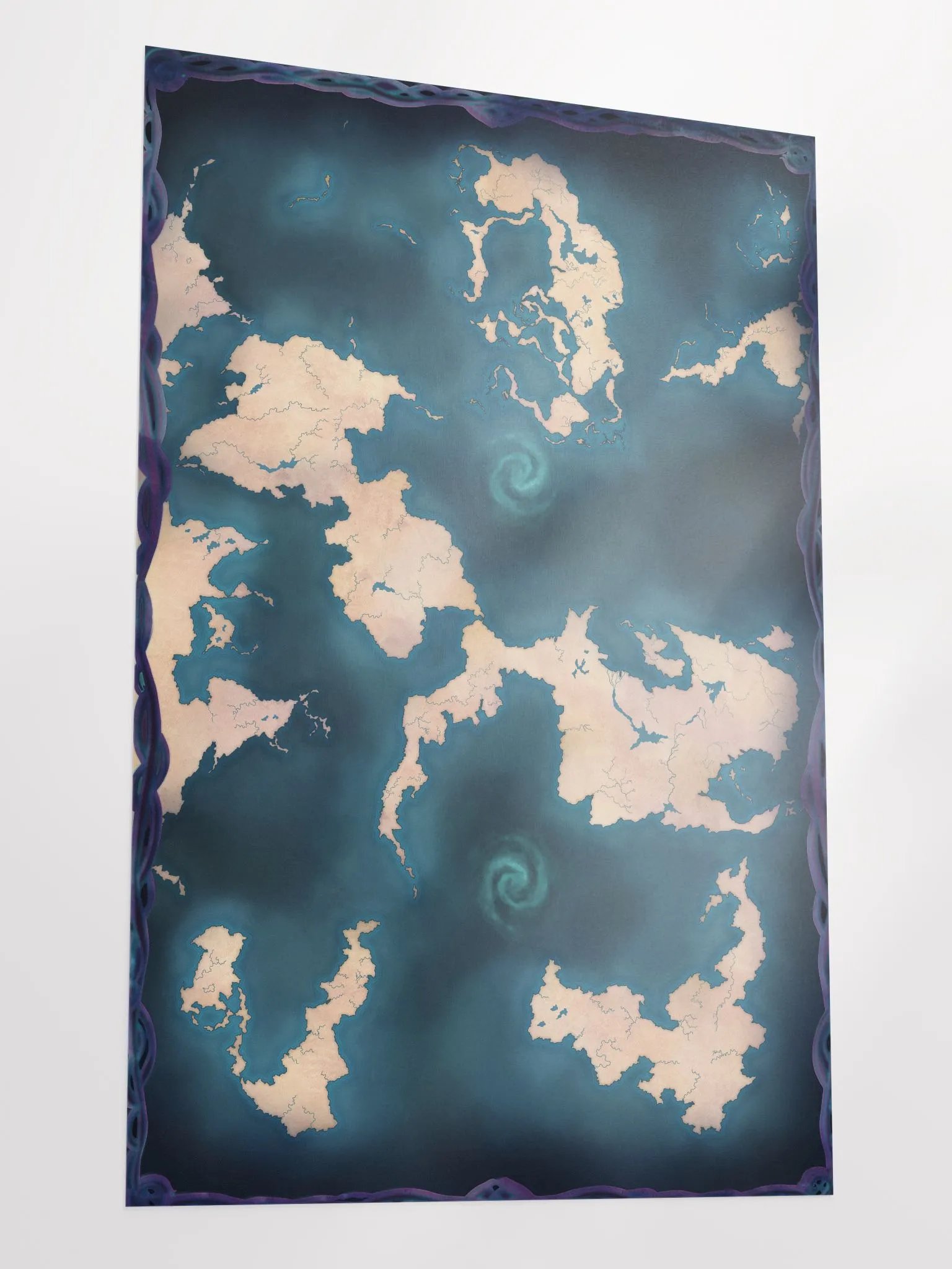 Blank Fantasy World Map product image (3)