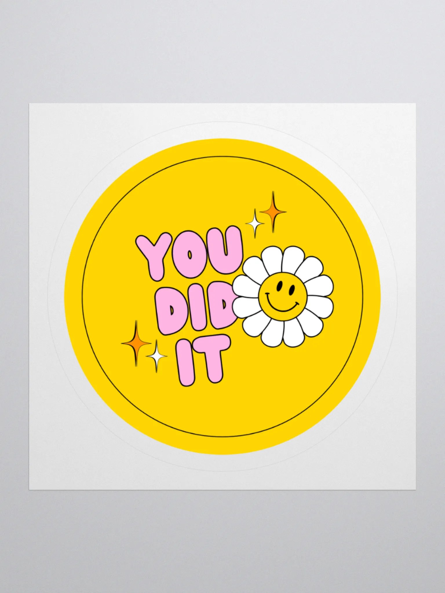 You Did It! – Celebration Sticker product image (2)