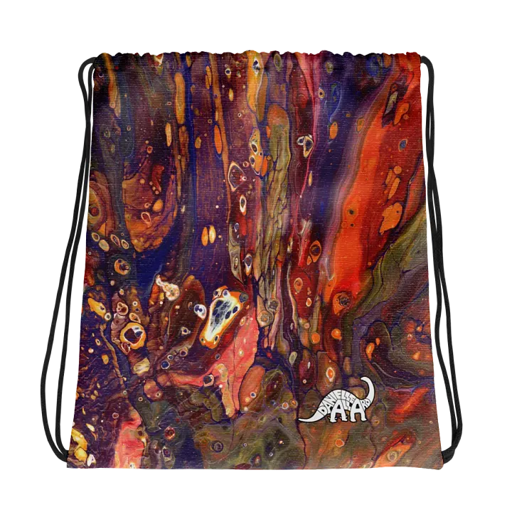 Hyperspace Fluid Acrylic Drawstring Bag product image (1)