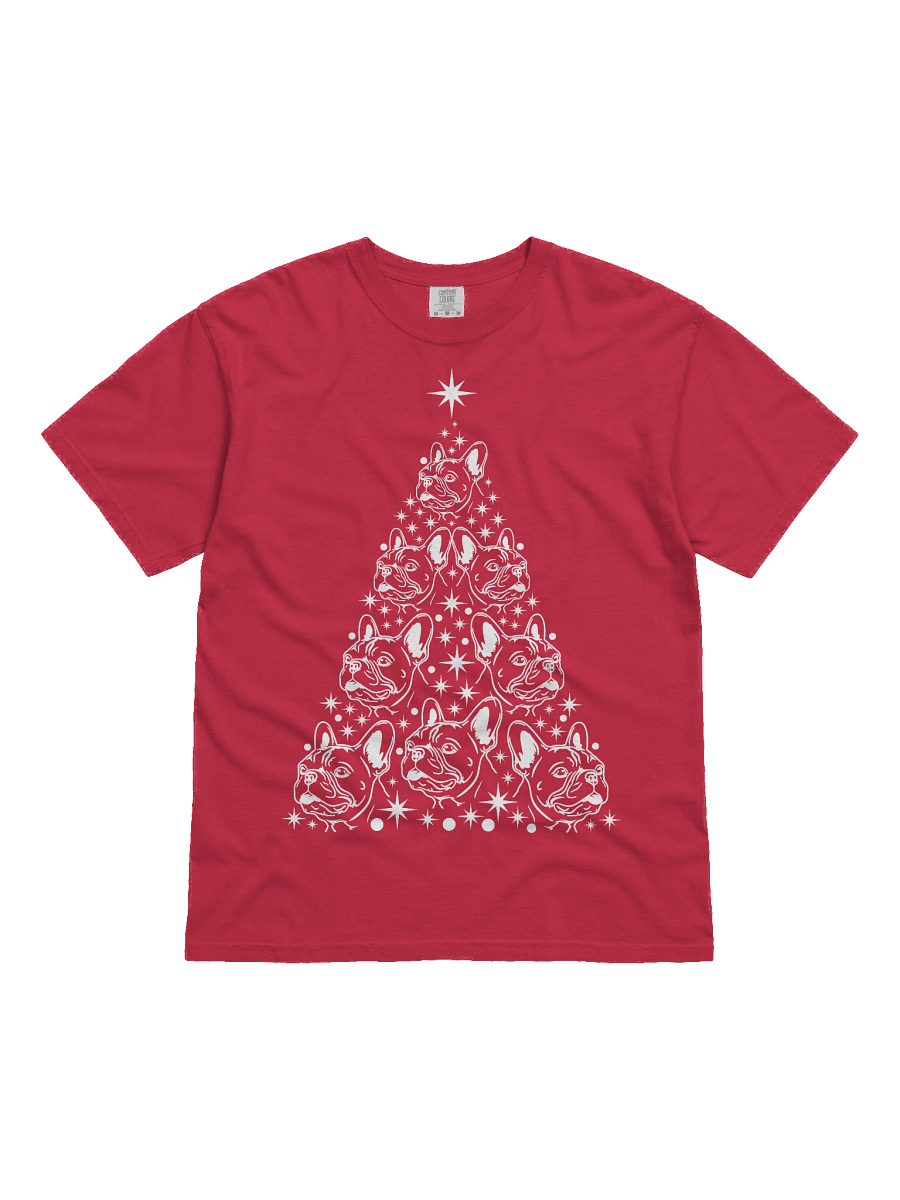 French Bulldog Christmas Tree T-Shirt product image (31)