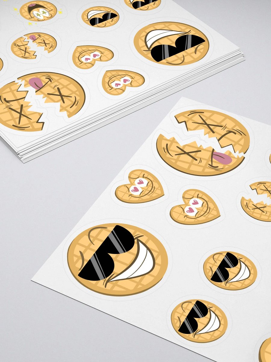 Waffleman Emote Stickers (Series 1) product image (4)