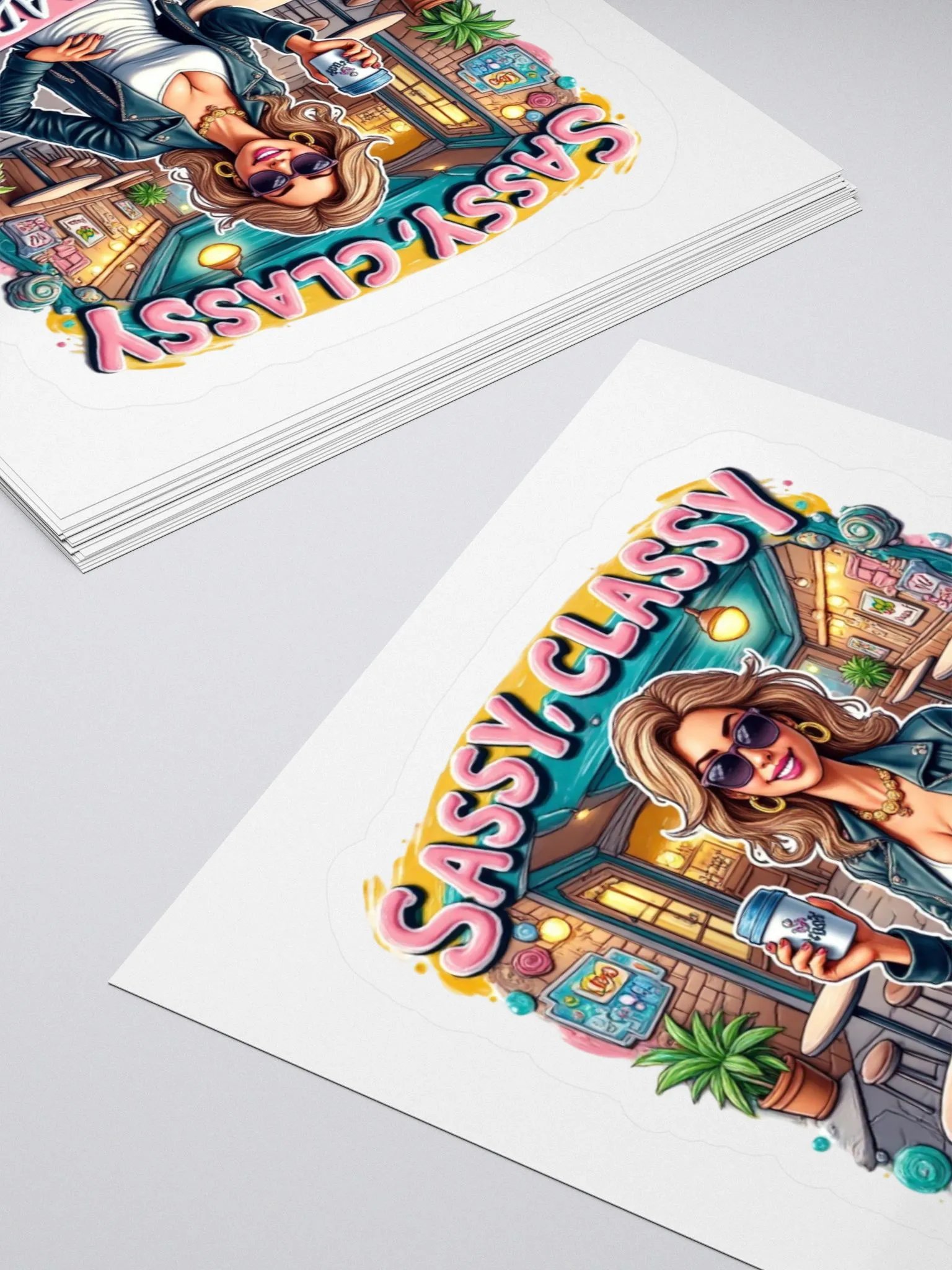 Sassy & Classy Kiss Cut Stickers product image (12)