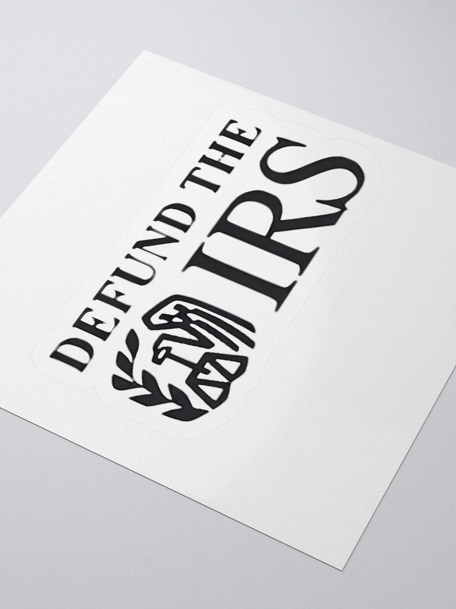 Defund The IRS Sticker product image (3)
