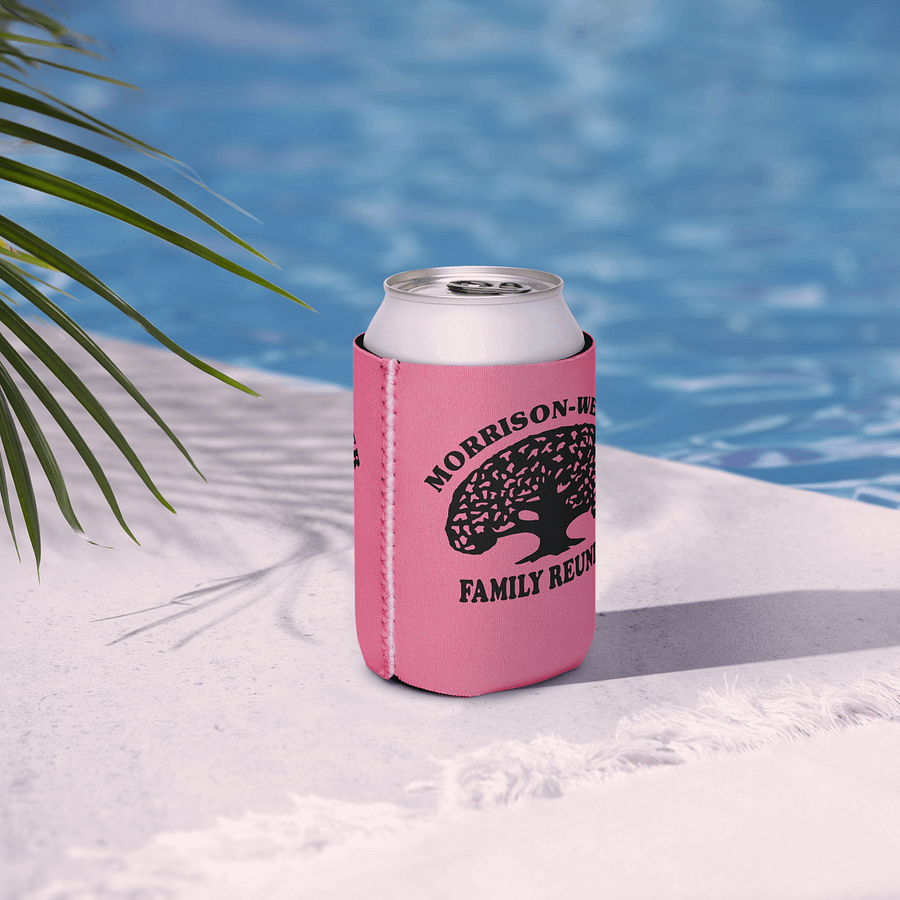 "Morrison-Werner Family Tree" Can Coozie (Pink) product image (6)