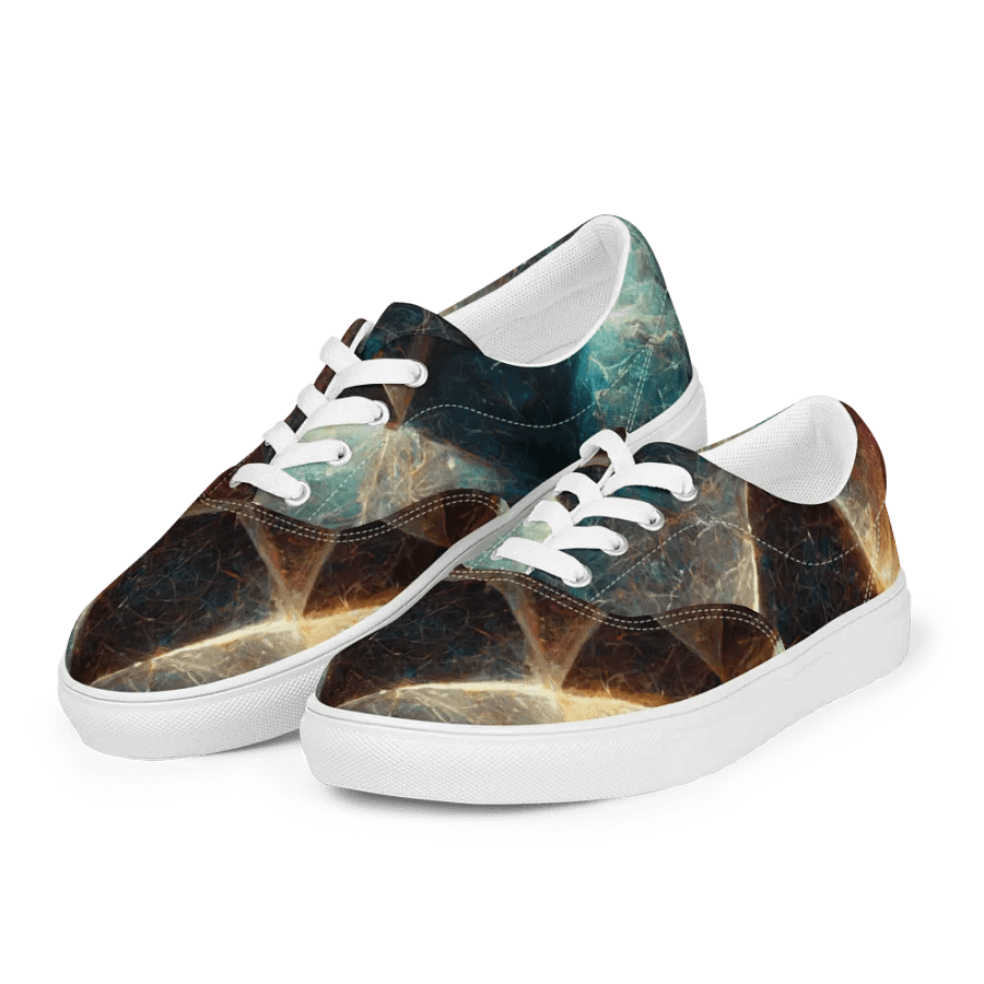 Women's Stellar Luminance Canvas Lace-Up Shoes product image (4)
