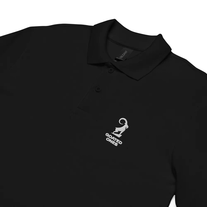 Goated Logo Polo - White product image (2)