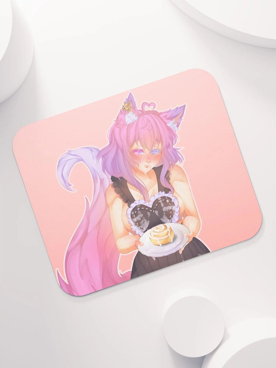 cinnamon roll mousepad 8.7
