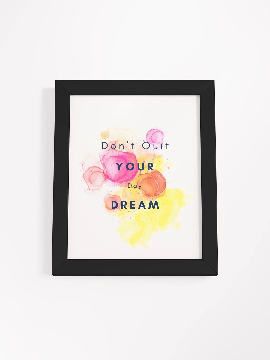 Motivational Matte Poster Frame product image (1)