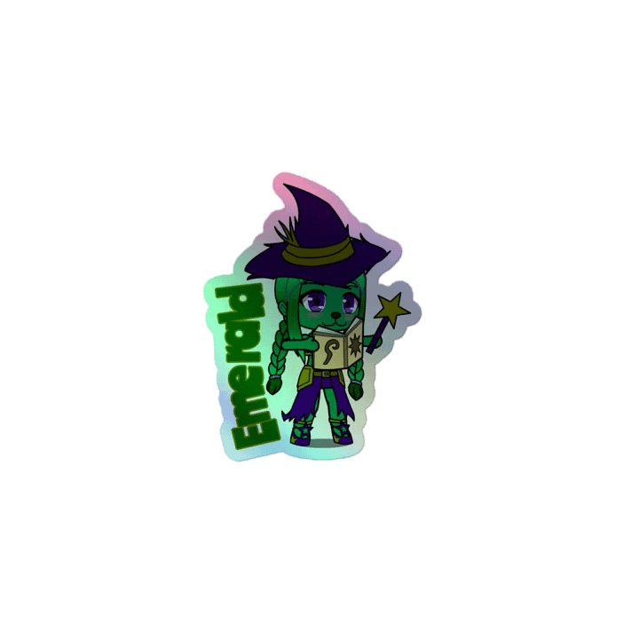 Emerald - Shadow Bears - rainbow sticker product image (1)