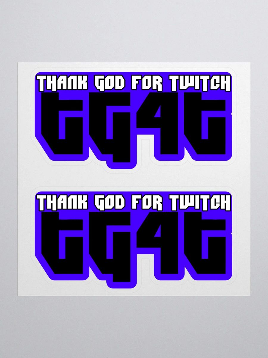 TG4T Kiss Cut Stickers product image (2)
