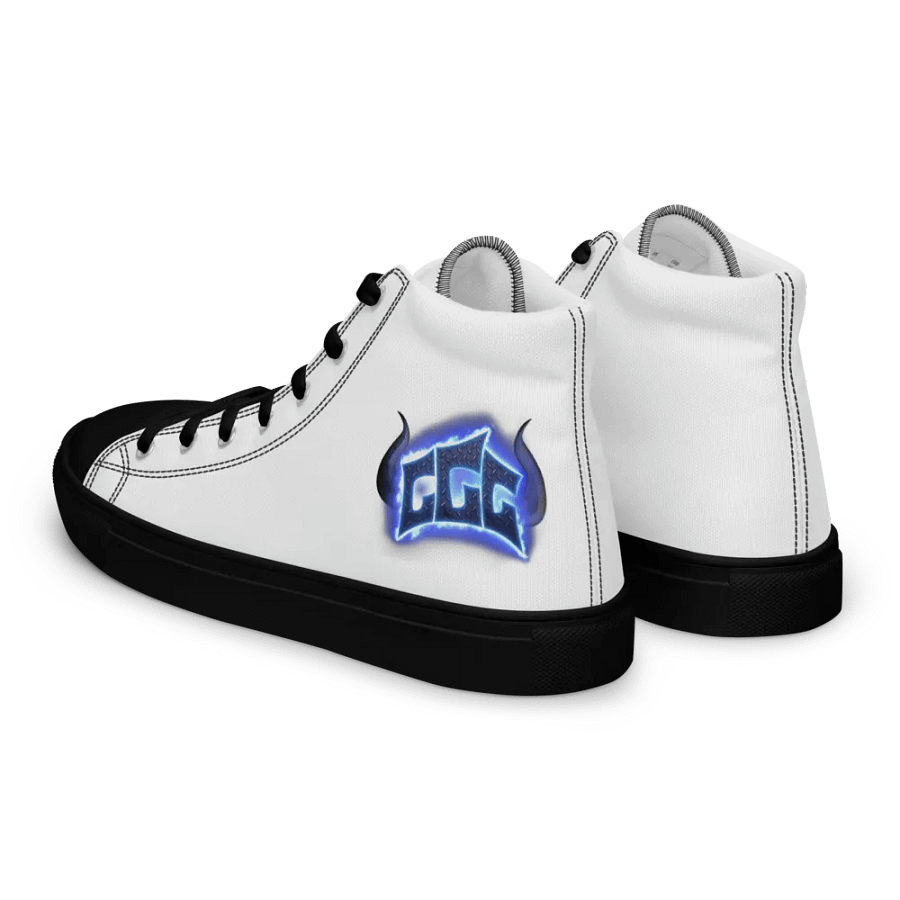 GGG Fire Logo Women's High Top Canvas Shoes product image (4)