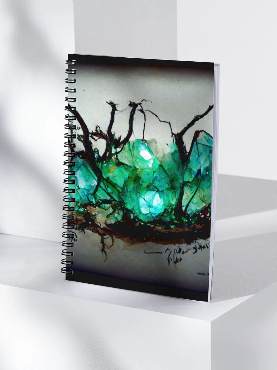 Crystalized Serenity Spiral Notebook product image (4)