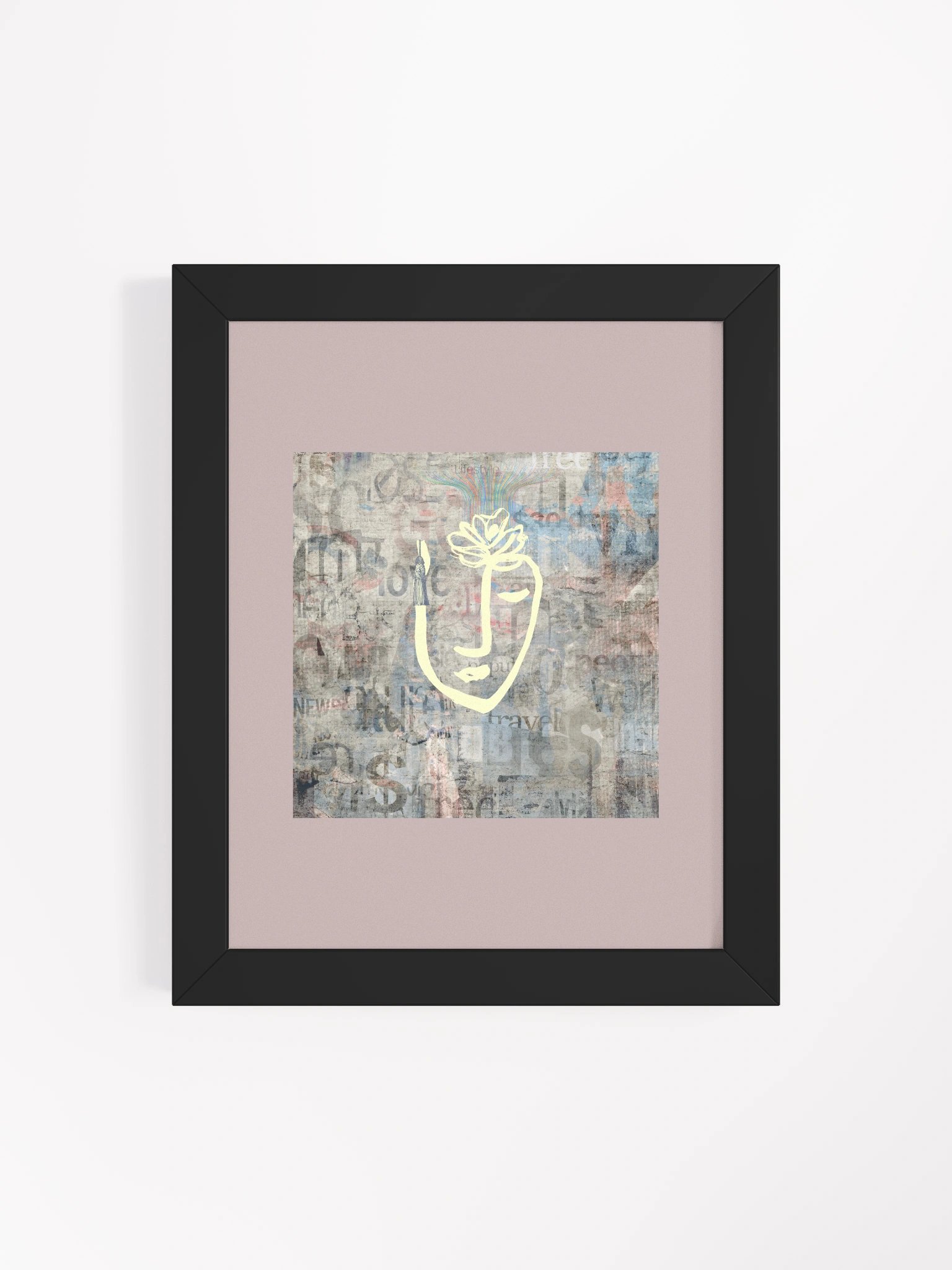 Serenity in Chaos Framed Poster product image (4)