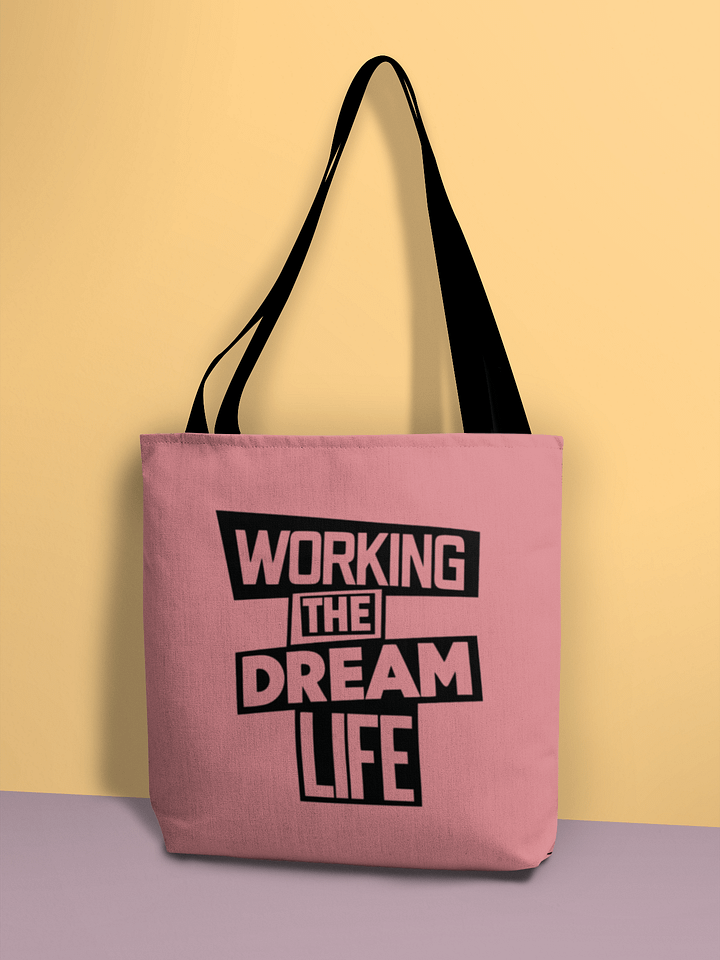 Pink Econscious Organic Cotton Tote Bag – Eco-Friendly Reusable Shopping & Everyday Carry Bag product image (1)