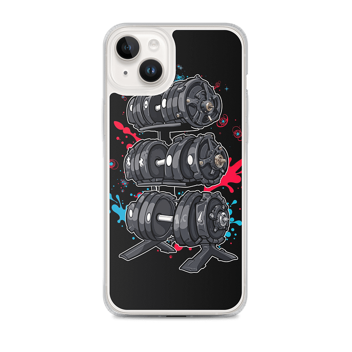 Artistic Dumbbell iPhone® Case product image (1)