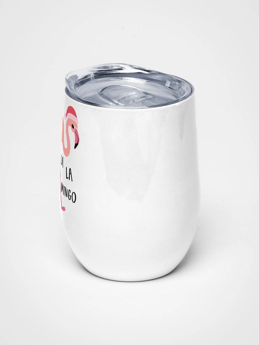 Fa La La Flamingo Wine Tumbler product image (5)