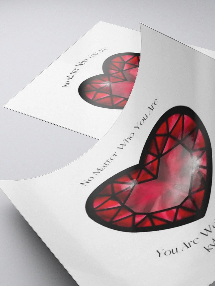 Kyburg60 - Ruby Heart Sticker product image (4)